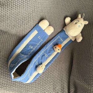 Muumi / Moomin Nursery Plush Wall Decor Growth Chart 100 Cm Used